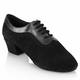 BLACK SUEDE & SILVER PATENT BLACK SUEDE & SILVER PATENT