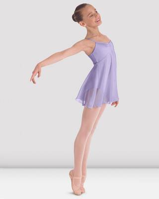 Girls Ballet Dresses BLOCH | Girls Juliet Skirted Camisole Leotard CL7047