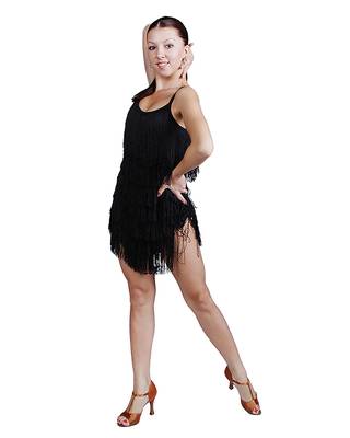 Robes de Danse AITA | Fringe Dress CL14020