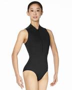 Women's Halter Zip Front Leotard Chane