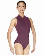 Women's Halter Zip Front Leotard Chane