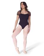 Corset Short Sleeve Leotard