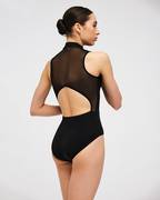 Rebecca High Neck Tank Style Leotard