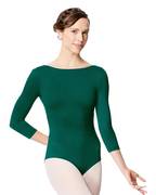 Women's Three Quarter Sleeve Leotard Nanette