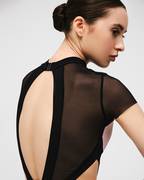 Rihanna Cap Sleeve Leotard