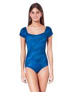 Portoro Cap Sleeve Leotard