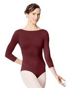 Women's Three Quarter Sleeve Leotard Nanette