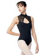 Mock Neck Zip Back Leotard Valerie