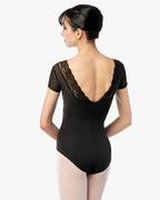 Womens Short Sleeve Leotard Valeria