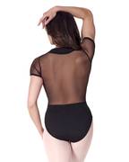Corset Short Sleeve Leotard