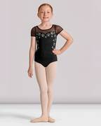 Girls Cap Sleeve Leotard Logan