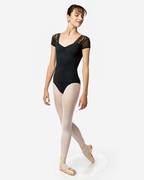 Womens Short Sleeve Leotard Valeria