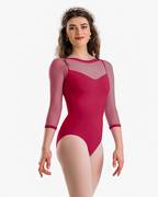 Adult Mesh Spandex Leotard Paola