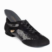 PD01 Fashion Black Nubuck and Glam