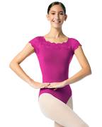 Adult Cap Sleeve Lace Leotard Matilda