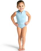 Girls Spot on Zip Front Leotard
