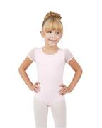 Puff Sleeve Keyhole Back Leotard