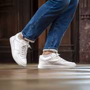 White Genuine Leather Sneaker BEAT Mod. 212