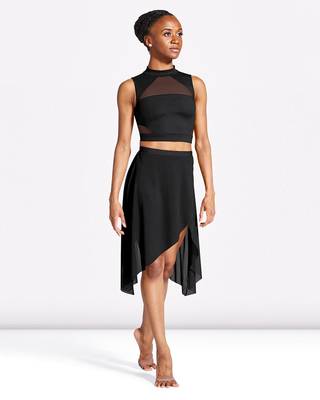 Dance Skirts BLOCH | Ladies Hadlee Wrap Front Skirt R3531