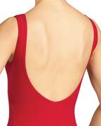 Boatneck Leotard W/Low-bk