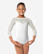 Child Mesh Spandex Leotard Paolina