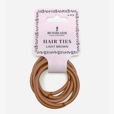 Lastik Saç Tokaları CAPEZIO | Hair Elastics Light Brown BH1509