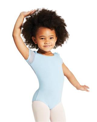 Sleeve Leotards CAPEZIO | Puff Sleeve Keyhole Back Leotard 11311C