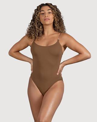 Ince Askılı Dans Mayoları BLOCH | Estrella Adjustable Strap Bodysuit B3367