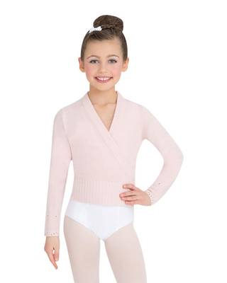 Wrap Tops CAPEZIO | Long Slv Wrap Sweater CS301C