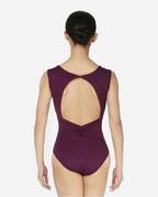 Women's Cap Sleeve Princess Seams Leotard Logan