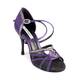 PURPLE-SATIN/GLITTER