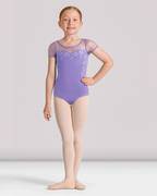 Girls Cap Sleeve Leotard Logan