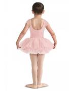 Mesh Cap Sleeve Tutu Leotard