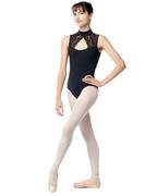 Mock Neck Zip Back Leotard Valerie