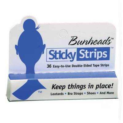 Cintas de Silicona de Doble Cara CAPEZIO | Sticky Strips BH365U