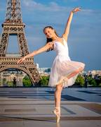 Little Charlotte Leotard with Straps