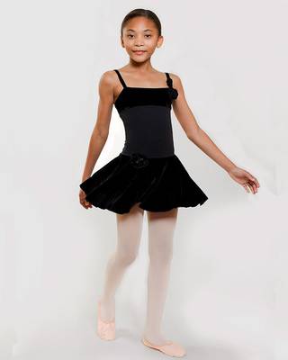 Girls Ballet Dresses GAYNOR MINDEN | Miniminden Rosette Dress CD-101