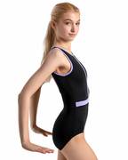 Color Pop Boatneck Leotard