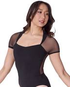 Corset Short Sleeve Leotard