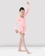 Lng Slv Leo W/Shiffon Skirt