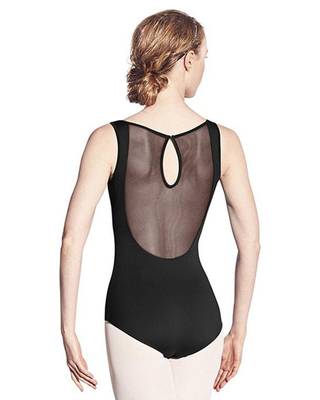 Trikoi za Ples na Tanke i Halter Bretele BLOCH | Amou Vine Flock Frt Yoke Tank Leo L8945