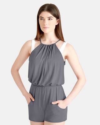 Overalls and Unitards CAPEZIO | Pleated Romper CK1032W